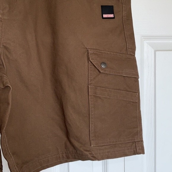 NWT Craftsman Brown Duck Cargo Shorts Sz 42 - Picture 2 of 9